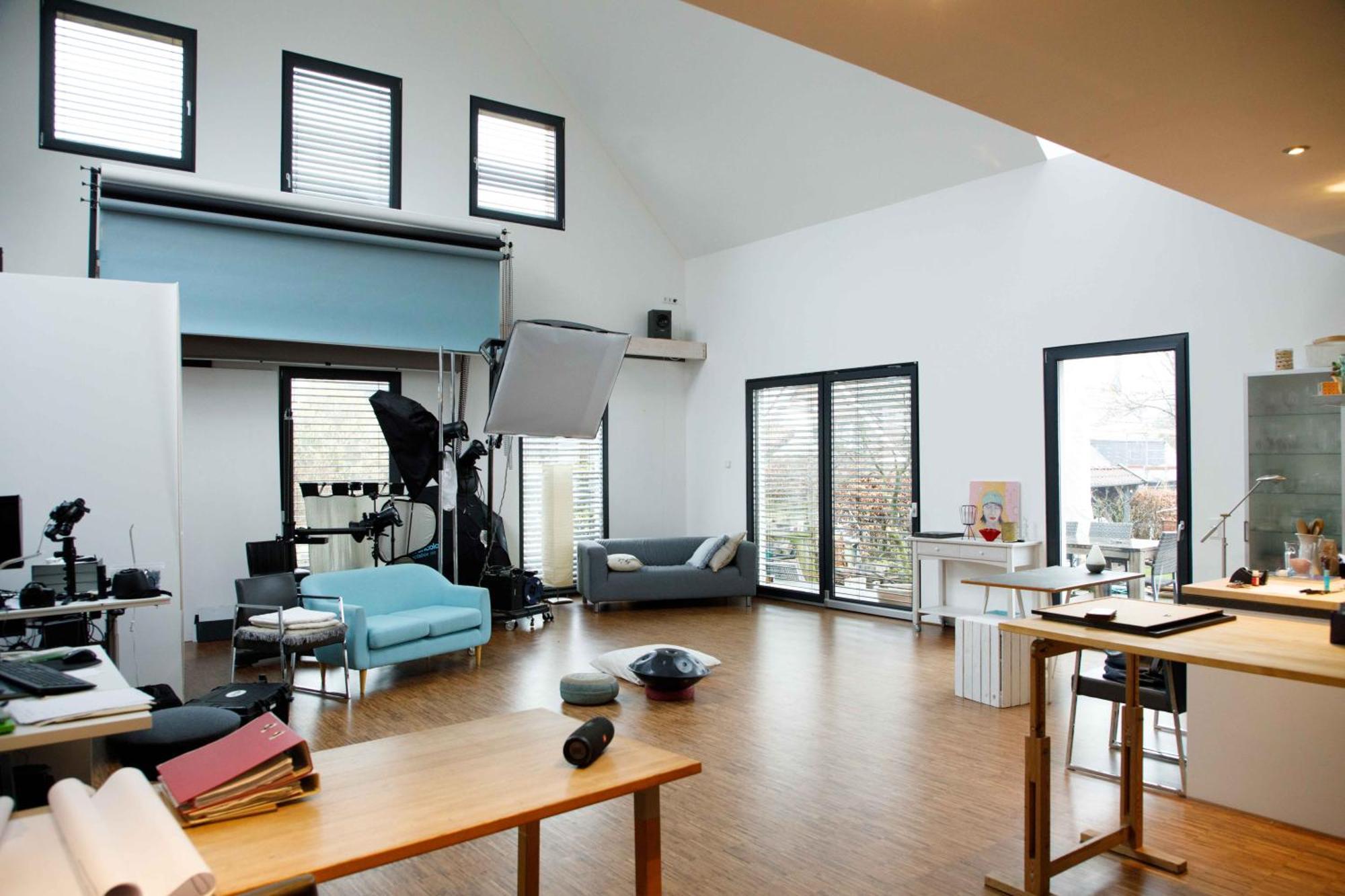 Kreatives Studio Mit Galerie Nottuln Exterior foto